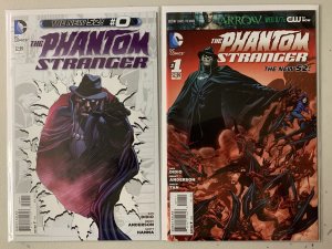 Phantom Stranger comics run #0-1 2 diff 8.0 (2012)