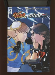 (2016) Street Fighter X G.I. Joe #3: VARIANT! SUBSCRIPTION COVER! (9.0/9.2)