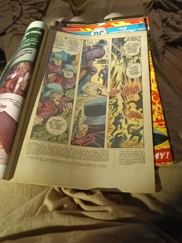 Blitzkrieg DC Comics 1976 Lot Run Issue 1,2,3,4,5 Bronze Age Complete Series Set