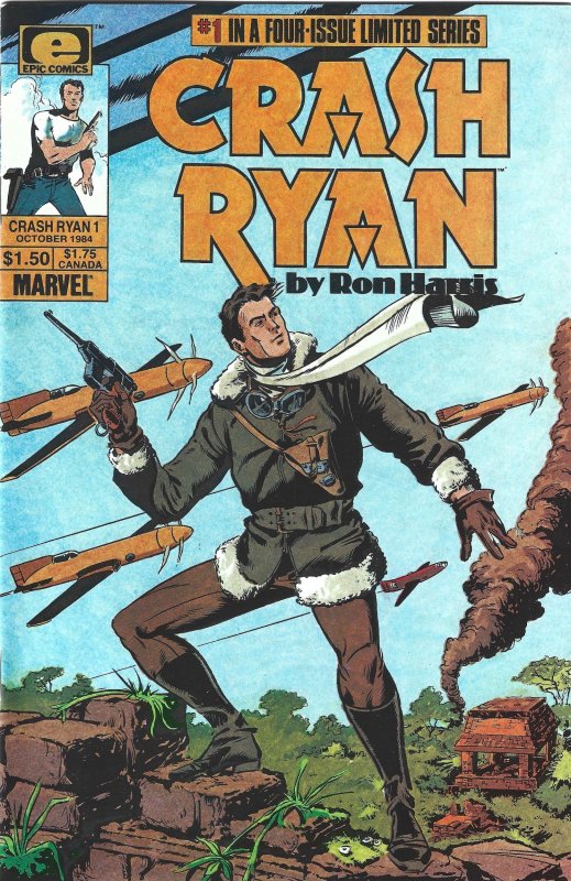 Crash Ryan #1 through 4 (1984) Complete