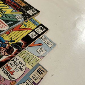 7 Bronze Age Action Comics #499 503 508–510 536 537 Some Wear See Pictures 