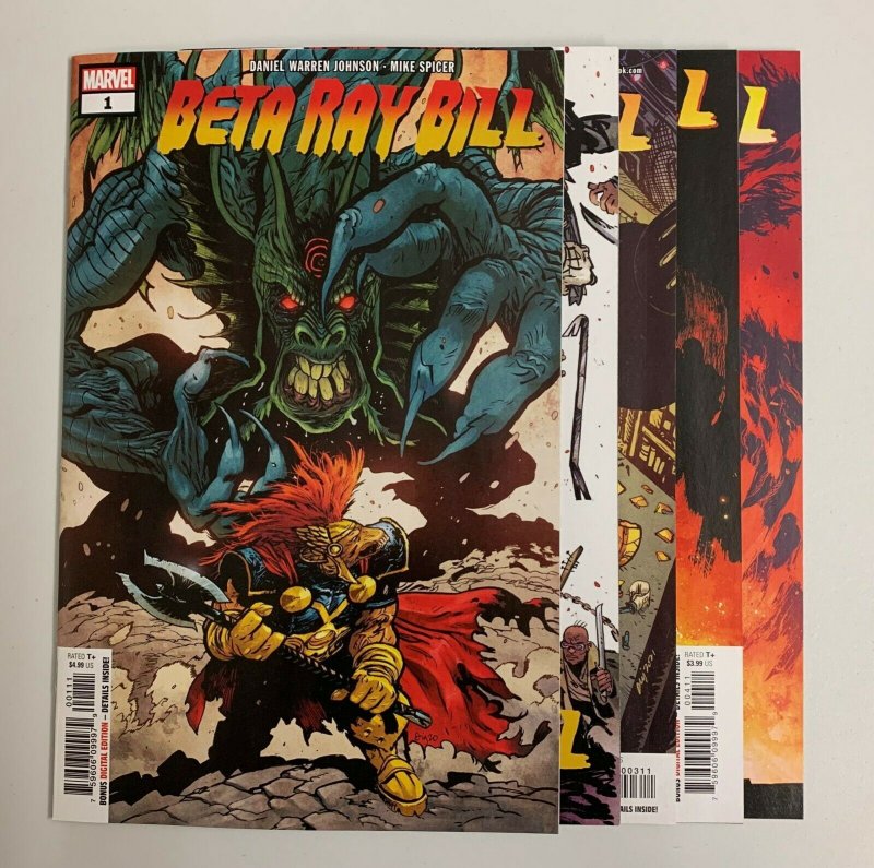 Beta Ray Bill #1-5 Set (Marvel 2021) 1 2 3 4 5 Daniel Warren Johnson (9.2+)