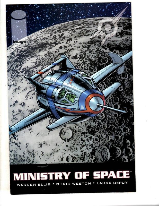 Lot Of 8 Comic Books Ministry Of Space # 1 2 3 + Kaptara # 1 2 3 4 5 JC12