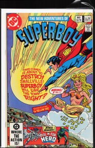 The New Adventures of Superboy #34 Direct Edition (1982) Superboy