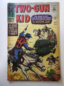 Two-Gun Kid #81 (1966) GD+ Condition! Moisture damage
