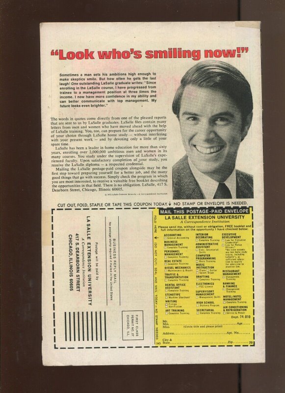 Strange Tales #184 /Steve Ditko Art  (5.5) 1976