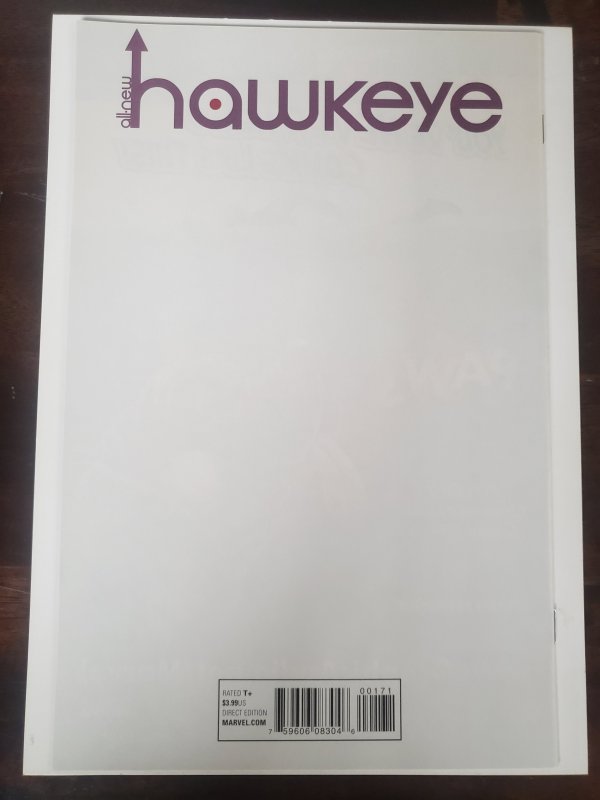 All-New Hawkeye 1 Phantom variant