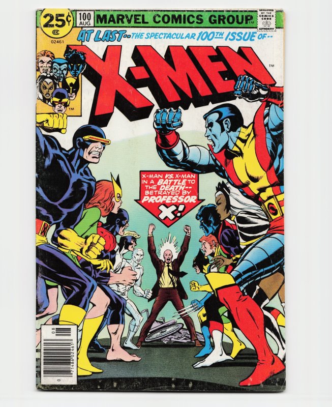 The X-Men #100 (1976) X-Men