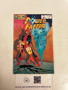 Power Factor #1 NM Pied Piper Comic Books 16 HH90