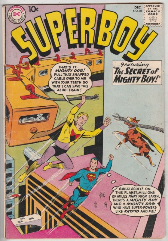 Superboy #85 (Dec-60) FN+ Mid-High-Grade Superboy