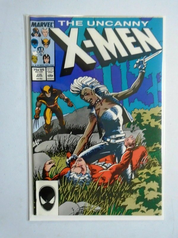 Uncanny X-Men (1st Series) #216, Direct Edition, 8.0/VF - 1987