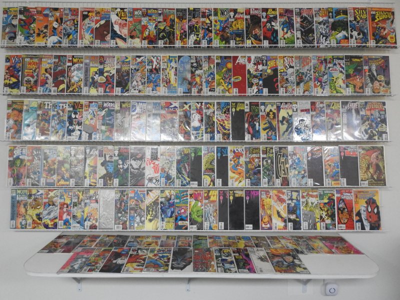 Huge Lot of 150+ Comics W/ Venom, Morbius, Punisher. Avg. VF Condition