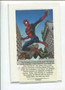 SIGNED ROMITA JR SPIDER MAN PRINT NM