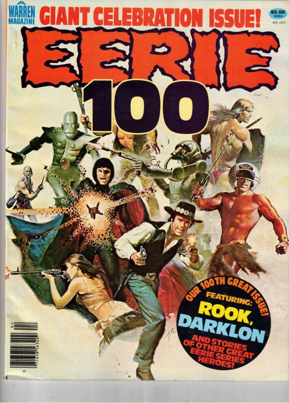 Eerie #100 (1979) NM- High-Grade  Key 100th issue, Jim Starlin Art, Rook Story!