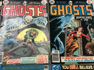 GHOSTS#47-83 VG-VF LOT (6 BOOKS) 1976 DC BRONZE AGE COMICS