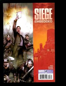 9 Siege Marvel Comics # 1 2 3 4 Cabal # 1 Embedded # 1 2 3 4  SM13