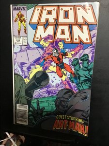 Iron Man #233 (1988) high-grade Ant-man X over key! VF/NM Wow