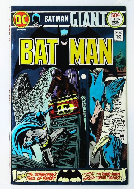 Batman (1940 series) #262, VF- (Actual scan)