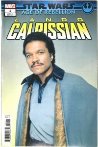 STAR WARS AGE OF REBELLION LANDO CALRISSIAN Comic # 1 Photo Variant 2019 Marvel 759606091874