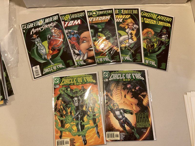 Green Lantern: Circle of Fire Complete Set #1-2 and 5 One-Shots (7 comics)