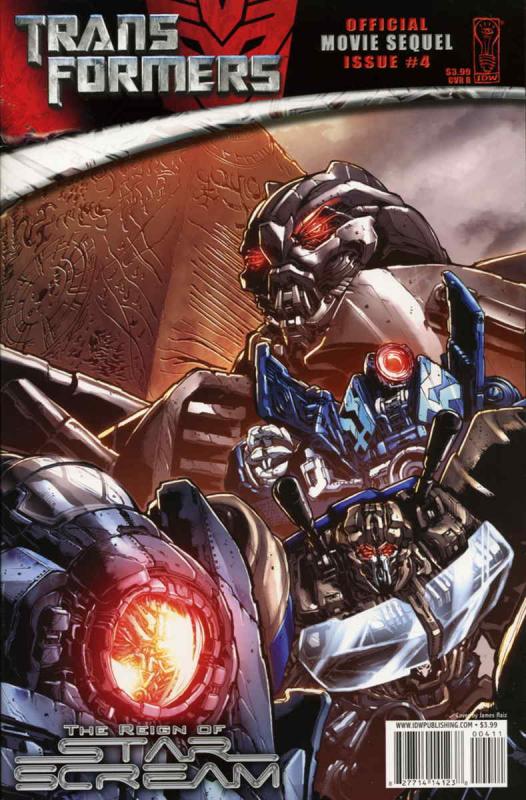 Transformers: The Reign of Starscream #4B VF/NM; IDW | save on shipping - detail