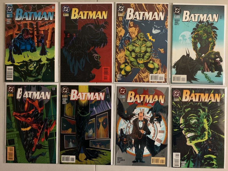Batman lot #501-550 + 3 Annuals + issue 0 DC (avg 8.0) 44 diff (1993 to 1998)