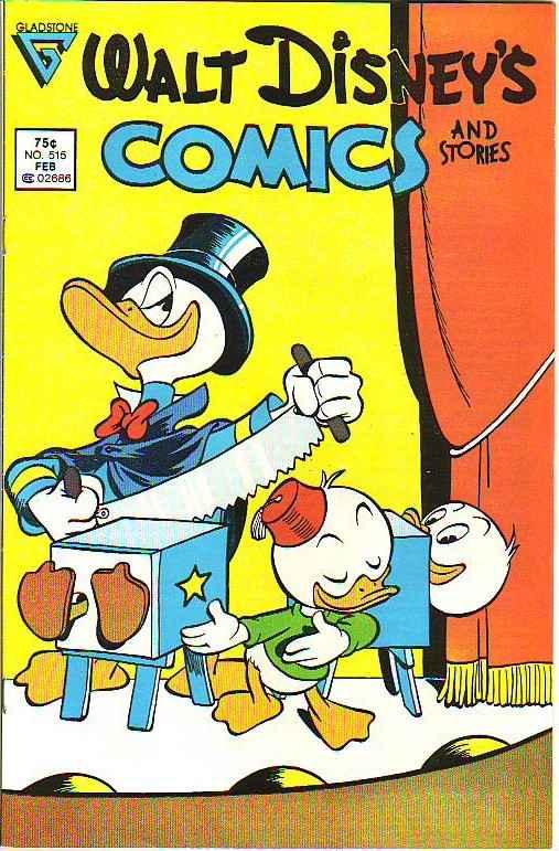 Comics and Stories, Walt Disney's #515 (Feb-87) VF High-Grade Donald Duck, Hu...