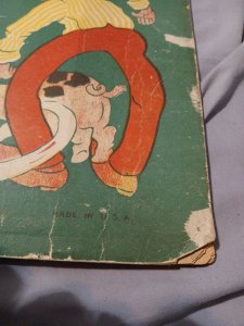 1917 NIPPY'S POP by PAYNE Saalfield Publishing COMIC STRIP BOOK