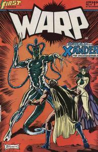 Warp #4 FN ; First | Steve Ditko Back-Up