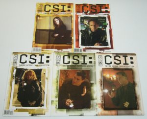 CSI: Crime Scene Investigation #1-5 VF/NM complete series - all photo variants