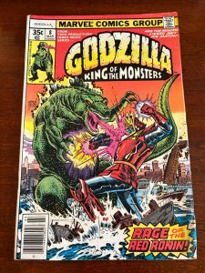 Godzilla King Of The Monsters # 8 VG Marvel Comic Book Dinosaur 10 J300