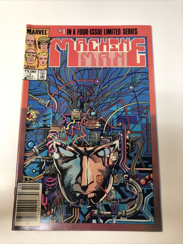 Machine Man (1984) # 1 (NM) Canadian Price Variant CPV ! Windsor-Smith cover art