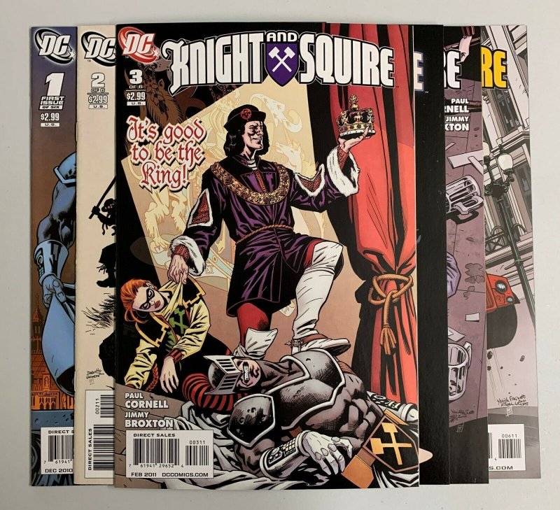 Knight And Squire #1-6 Set (DC 2010) 1 2 3 4 5 6 Paul Cornell (9.0+) 