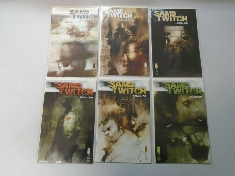 Sam and Twitch run #1-19 missing #14 8.0 VF (1999-2001 Image)