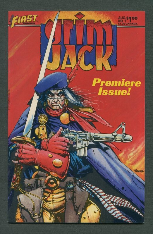 Grim Jack #1 / 9.2 NM-   August 1984