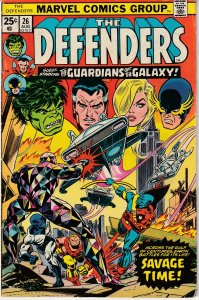 Defenders(vol. 1) # 26  GUARDIANS OF THE GALAXY