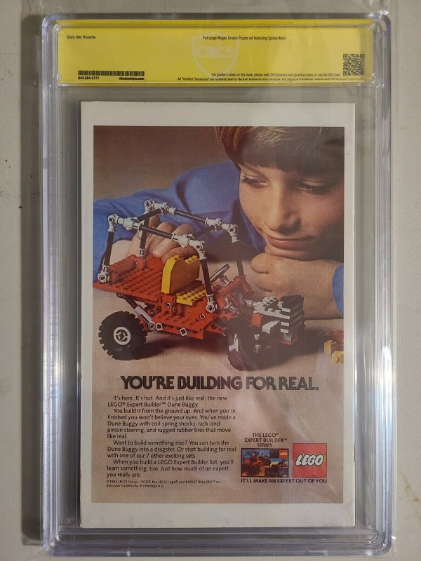 Daredevil #191 Verified Signature Frank Miller CBCS 7.0 