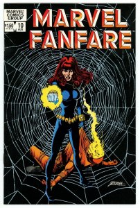 Marvel Fanfare 10 Black Widow VFNM 9.0 Bronze Age Marvel 1983 George Perez