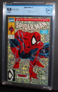 Spiderman #1  #2  #3  SET /  CBCS 9.8 NM-MT /  Todd McFarlane    1990