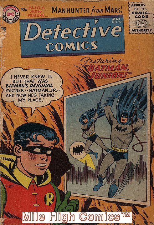 DETECTIVE COMICS  (1937 Series)  (DC) #231 Very Good Comics Book