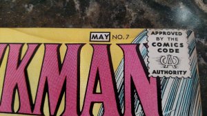 Hawkman #7 (May-65) FN