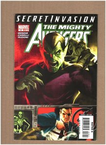 Might Avengers #18 Marvel Comics 2008 Bendis Secret Invasion Skrulls VF+ 8.5