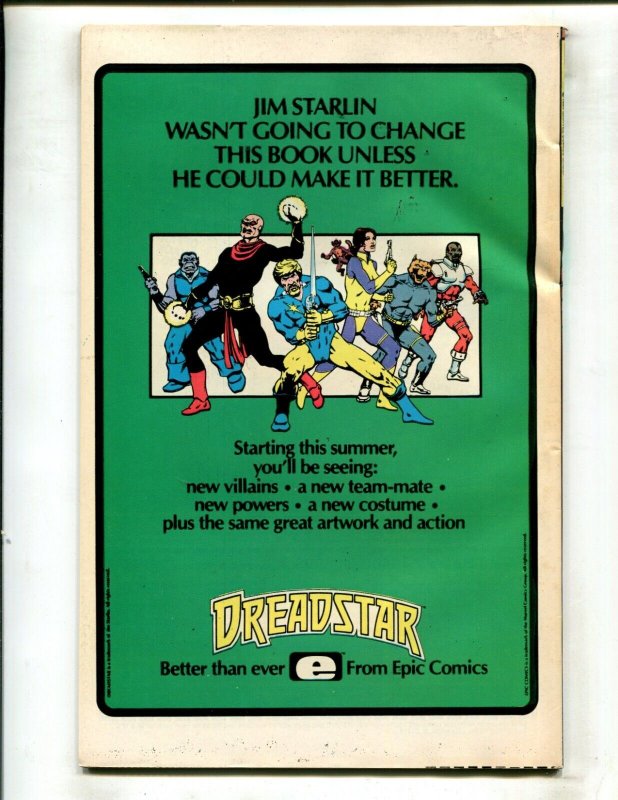 UNCANNY X-MEN #186 (6.0) BWS!! 1984