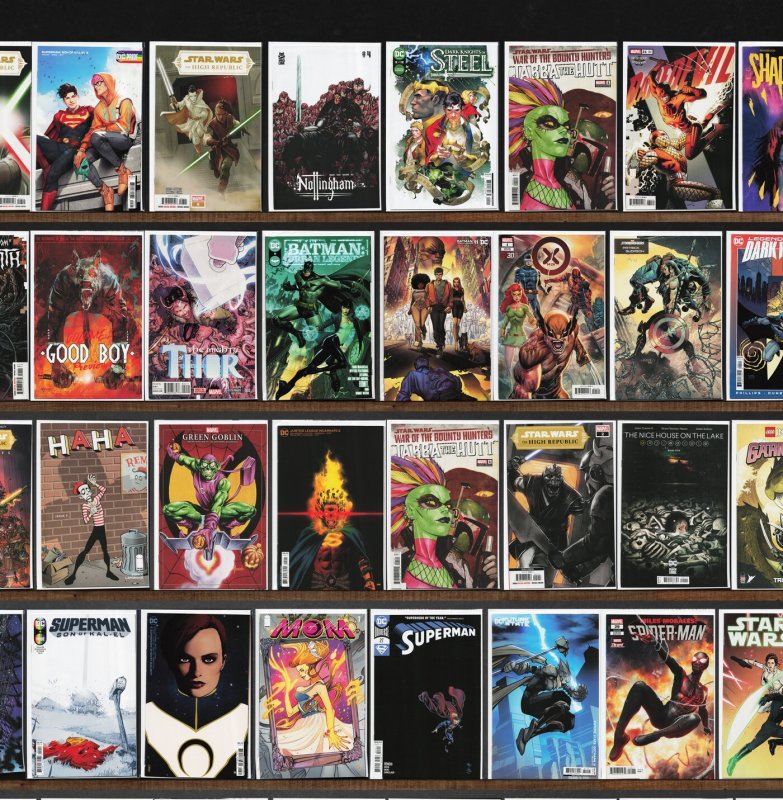 Huge Lot 140+ Comics with X-Men, Beta Ray Bill, Eternals, Nottingham & More!