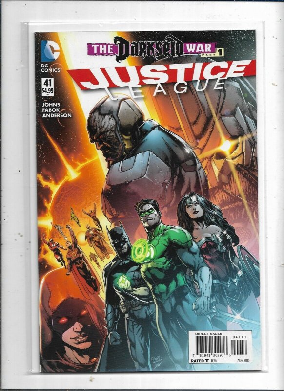 JUSTICE LEAGUE #41 (2015) key 1st App GRAIL Darkseid Daughter Variant Joker nw45