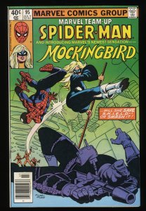 Marvel Team-up #95 1st Appearance Mockingbird! Spider-Man!