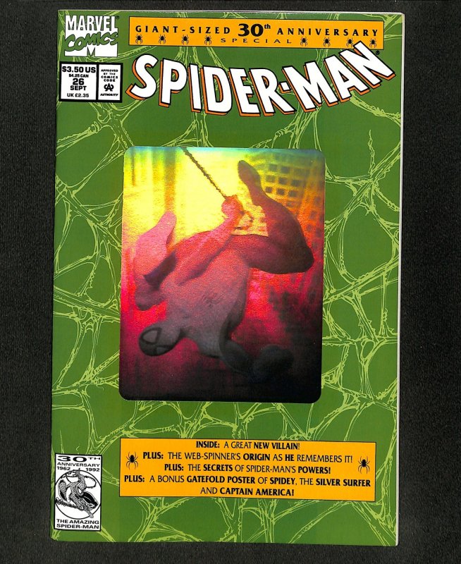 Spider-Man #26 Hologram Cover!