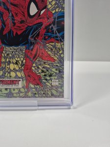 Spider-Man #1 CGC 9.8 Newsstand McFarlane  Marvel Comics White Pages