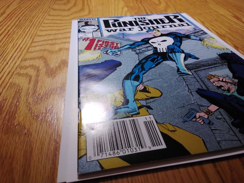The Punisher War Journal #1 Newsstand Edition (1988)