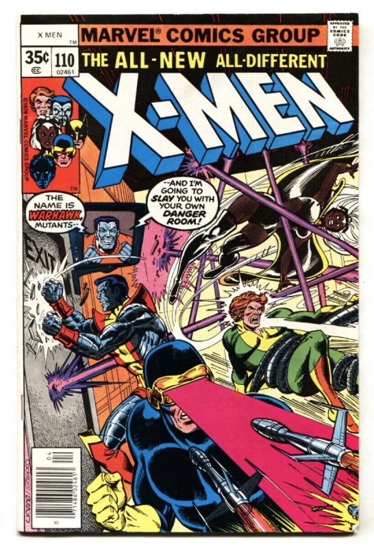 X-MEN #110 1977-comic book-MARVEL- FN